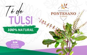 El poder curativo del Té de Tulsi se une a la #FamiliaPontesano !Disponible próximamente!