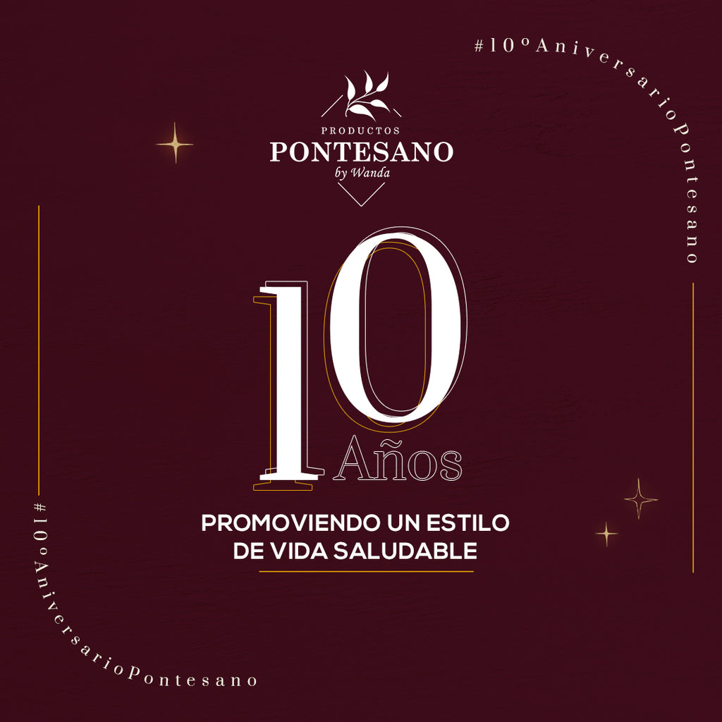 !Estamos de Aniversario! Ya son 10 años promoviendo un estilo de vida saludable